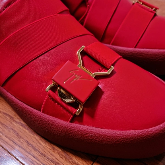 Giuseppe Zanotti Men's Multi Strap Sneakers - Picture 2 of 4